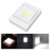 Lampa LED COB 3W, 200 lm, 10x8 cm, insertie autoadeziva pe spate, alimentare baterii, alb